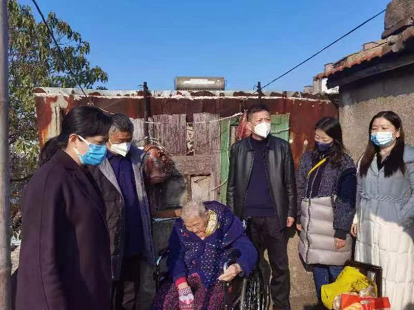 走訪慰問困難群眾  濃濃關(guān)懷暖人心